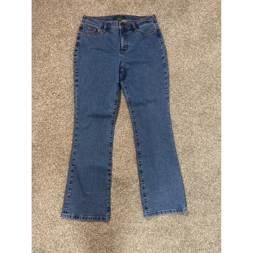 Lauren Ralph Lauren Jeans Co Classic Bootcut Blue Denim Jeans Size 6
